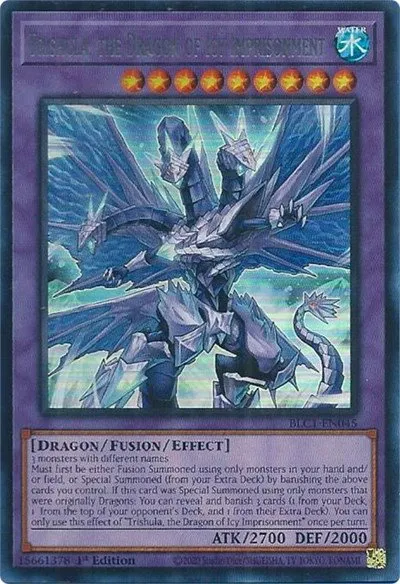 Trishula, the Dragon of Icy Imprisonment - Silver