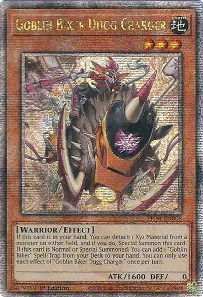 Goblin Biker Dugg Charger - Quarter Century Secret Rare