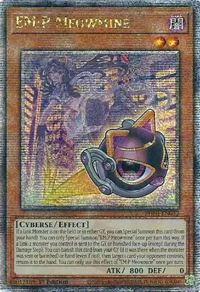 EM:P Meowmine - Quarter Century Secret Rare
