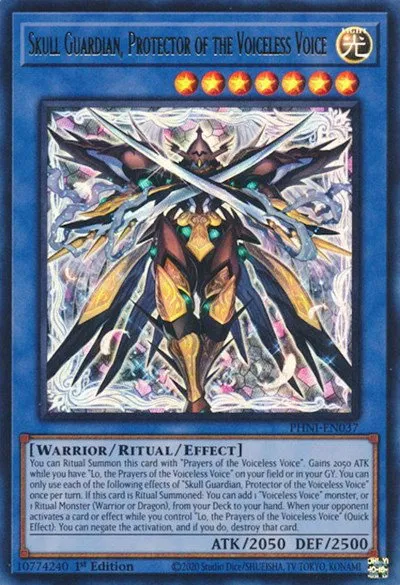 Skull Guardian, Protector of the Voiceless Voice - 1st Edition