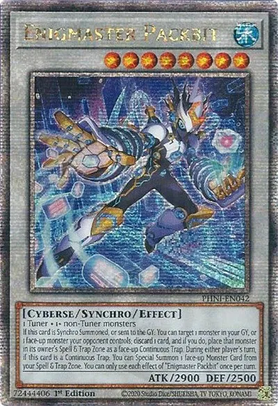 Enigmaster Packbit - Quarter Century Secret Rare