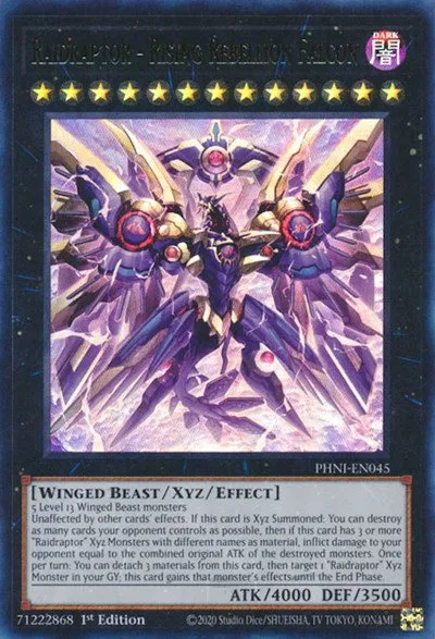 Raidraptor - Rising Rebellion Falcon - 1st Edition