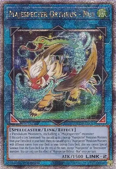 Majespecter Orthrus - Nue - Quarter Century Secret Rare