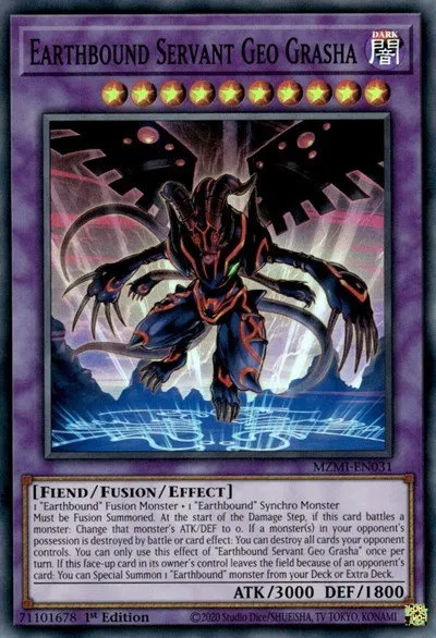 Earthbound Servant Geo Grasha - 1st Edition