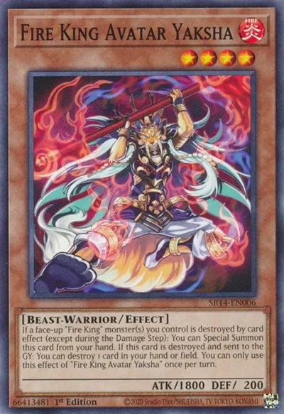 Fire King Avatar Yaksha - 1st Edition