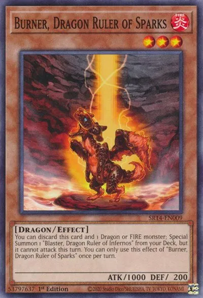 Burner, Dragon Ruler of Sparks - Unlimited