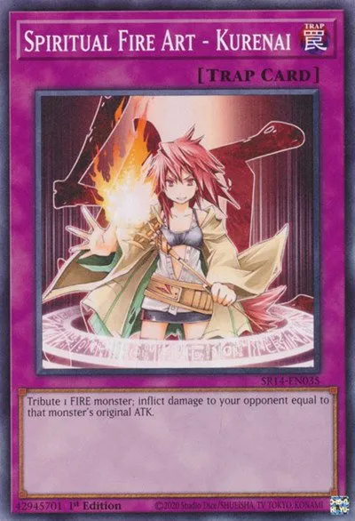 Spiritual Fire Art - Kurenai - 1st Edition