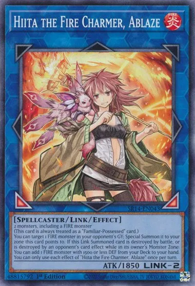 Hiita the Fire Charmer, Ablaze - 1st Edition