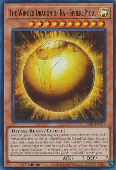 The Winged Dragon of Ra - Sphere Mode - Ur