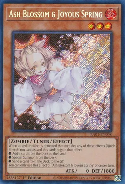Ash Blossom & Joyous Spring - Secret Rare