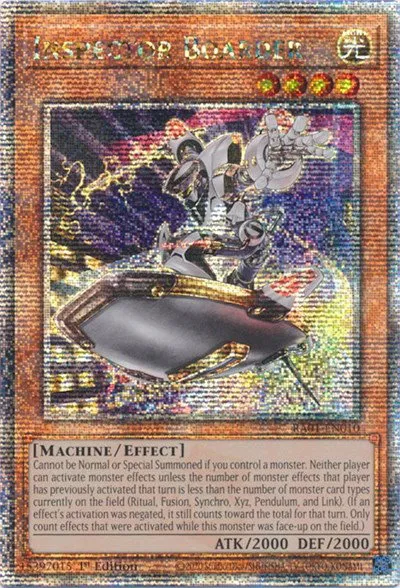Inspector Boarder - Quarter Century Secret Rare