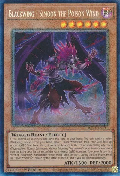 Blackwing - Simoon the Poison Wind - Pcr