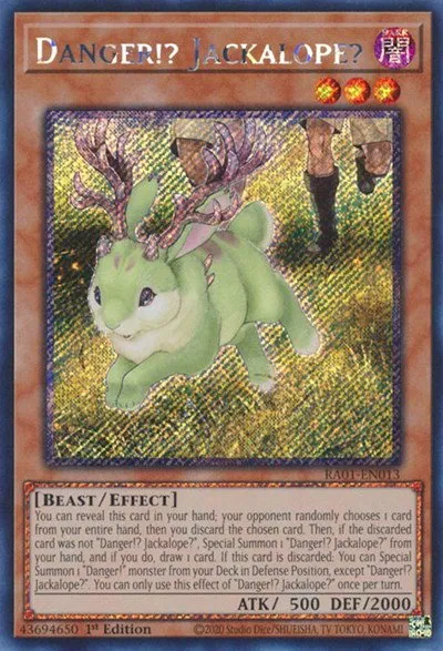 Danger!? Jackalope? - Platinum Secret Rare