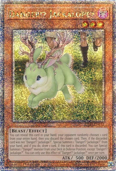 Danger!? Jackalope? - Quarter Century Secret Rare