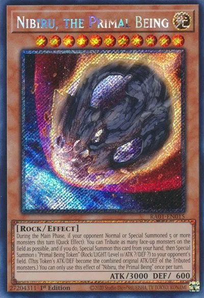 Nibiru, the Primal Being - Platinum Secret Rare