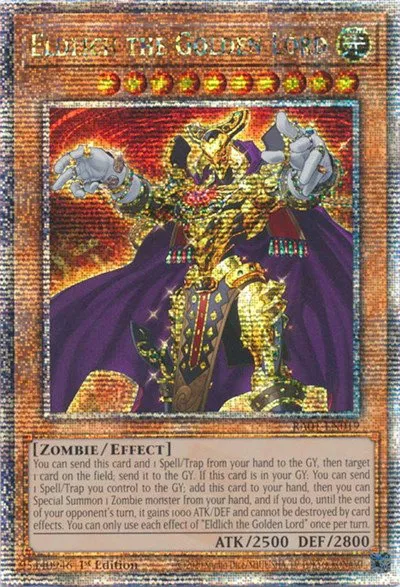 Eldlich the Golden Lord - Quarter Century Secret Rare