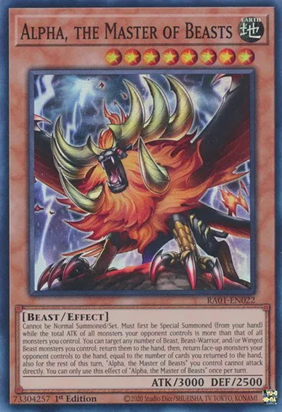 Alpha, the Master of Beasts - 1st Edition
