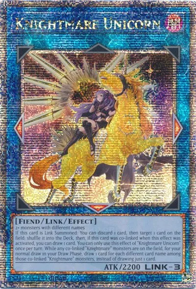 Knightmare Unicorn - Alternate Art Quarter Century 