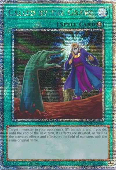 Called by the Grave - Quarter Century Secret Rare