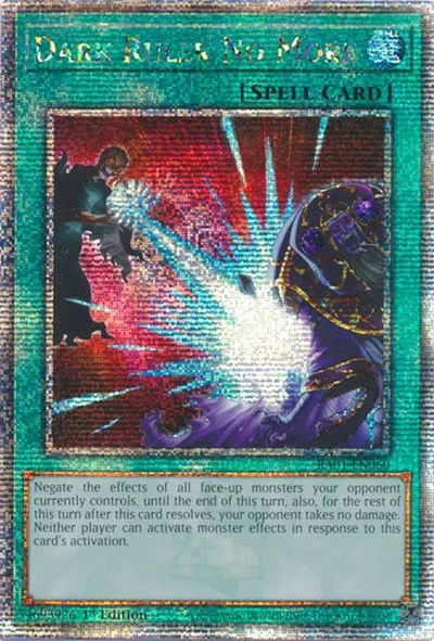 Dark Ruler No More - Quarter Century Secret Rare