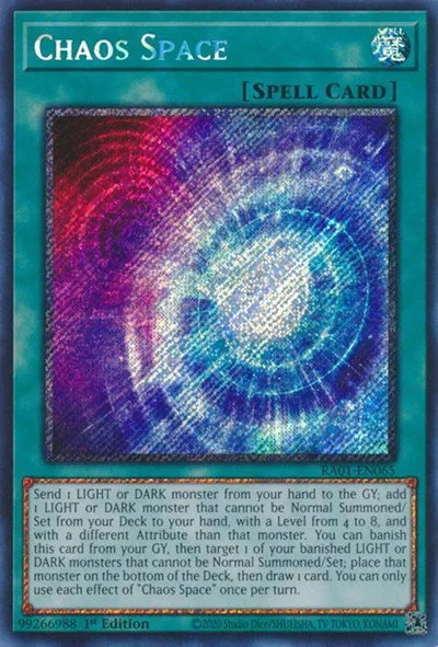 Chaos Space - Platinum Secret Rare
