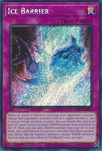 Ice Barrier - Platinum Secret Rare