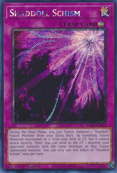 Shaddoll Schism - Platinum Secret Rare