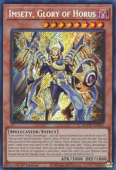 Imsety, Glory of Horus - 1st Edition