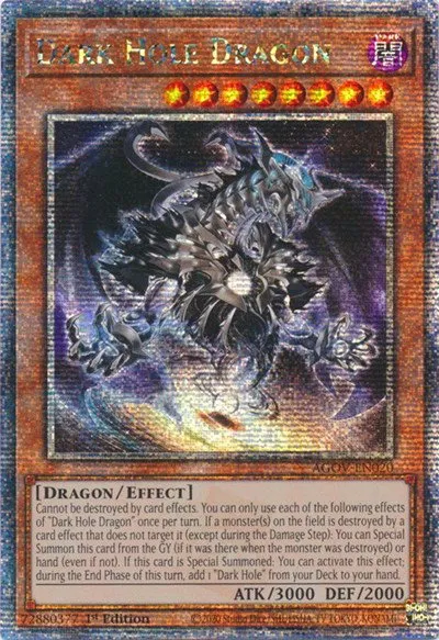 Dark Hole Dragon - Quarter Century Secret Rare