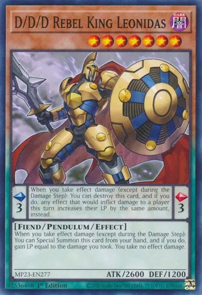 D/D/D Rebel King Leonidas
