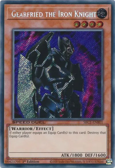Gearfried the Iron Knight - Secret Rare