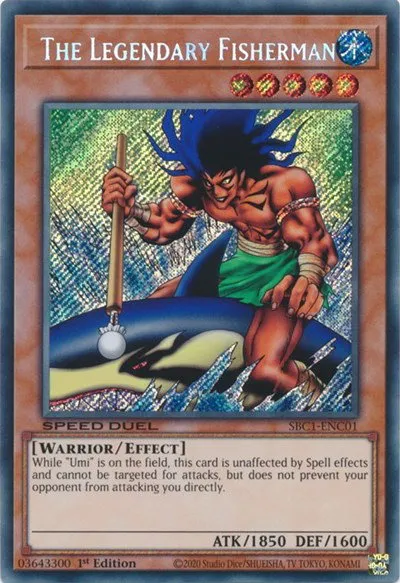 The Legendary Fisherman - Secret Rare