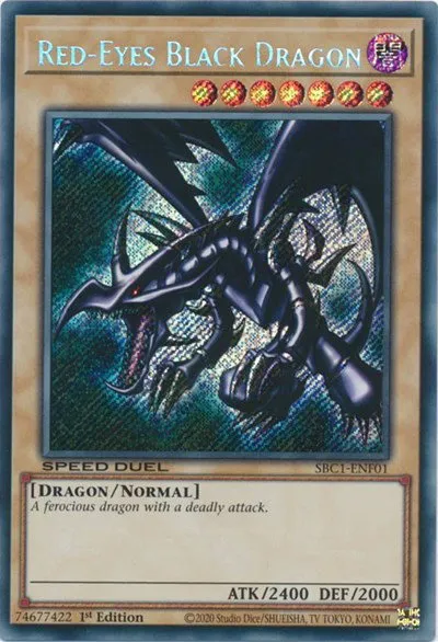 Red-Eyes Black Dragon - Secret Rare