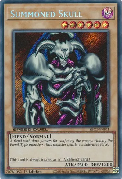 Summoned Skull - Secret Rare