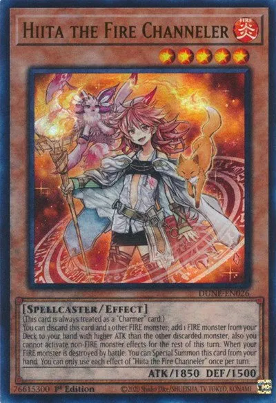 Hiita the Fire Channeler - 1st Edition