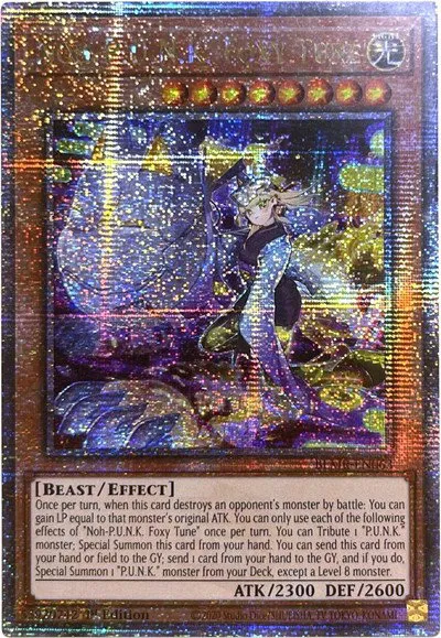 Noh-P.U.N.K. Foxy Tune - Quarter Century Secret Rare