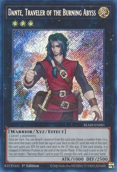 Dante, Traveler of the Burning Abyss - 1st Edition