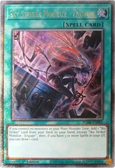 Sky Striker Mobilize - Engage! - Quarter Century Secret Rare