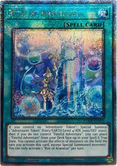 Rite of Aramesir - Quarter Century Secret Rare