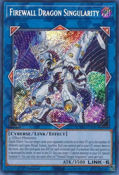 Firewall Dragon Singularity - 1st Edition