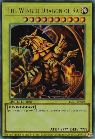 The Winged Dragon of Ra - 25th Anniversary Edition