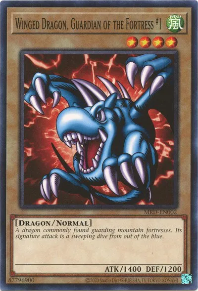 Winged Dragon, Guardian of the Fortress #1