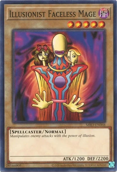 Illusionist Faceless Mage