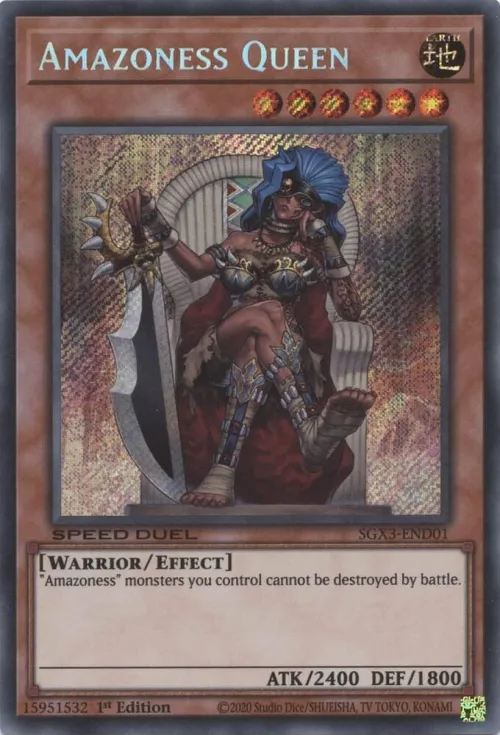 Amazoness Queen - Secret Rare