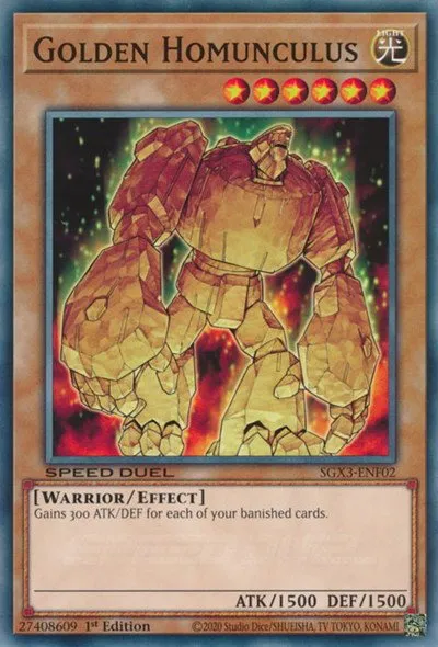 Golden Homunculus - 1st Edition