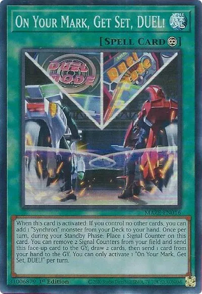 On Your Mark, Get Set, DUEL! - 1st Edition