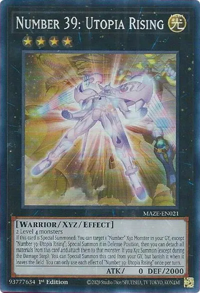 Number 39: Utopia Rising - 1st Edition