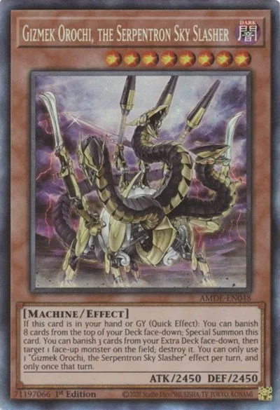 Gizmek Orochi, the Serpentron Sky Slasher - Cr