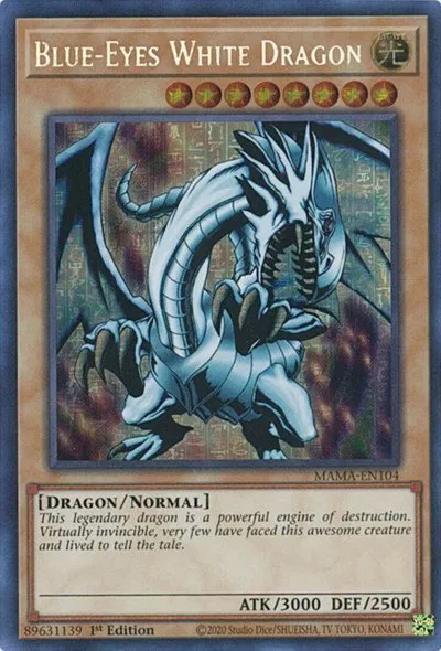 Blue-Eyes White Dragon - Secret Pharaoh S Rare
