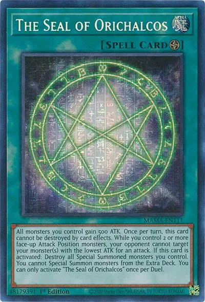 The Seal of Orichalcos - Ultra Pharaoh S Rare